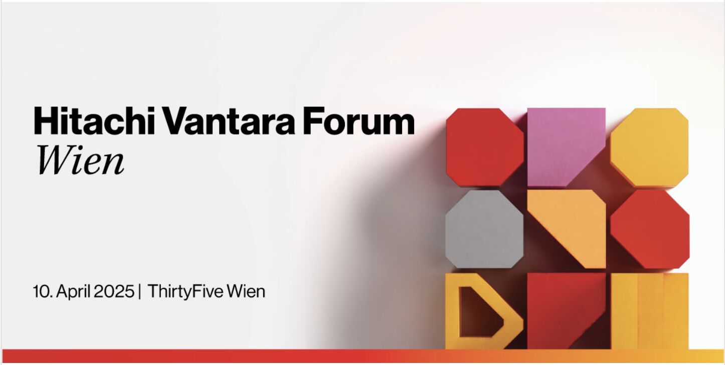 Meet us at the Hitachi Vantara Forum in Vienna!