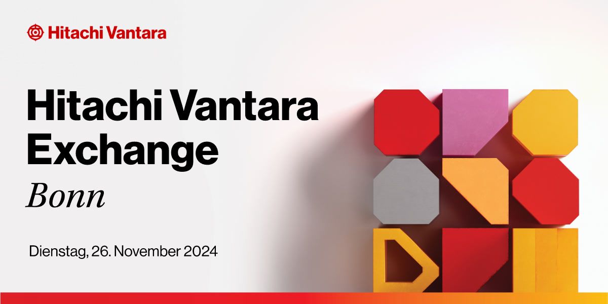 Proud sponsor of Hitachi Vantara Exchange 2024!